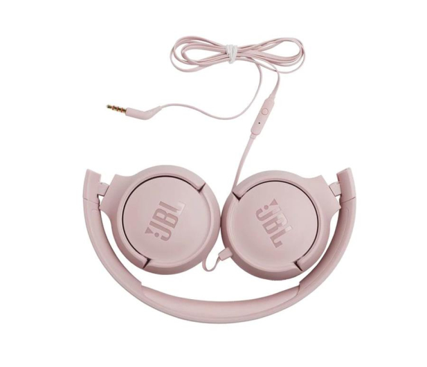 JBL Sluchawki Nauszne z mikrofonem T500 Rózowe - 452102 - zdjęcie 3